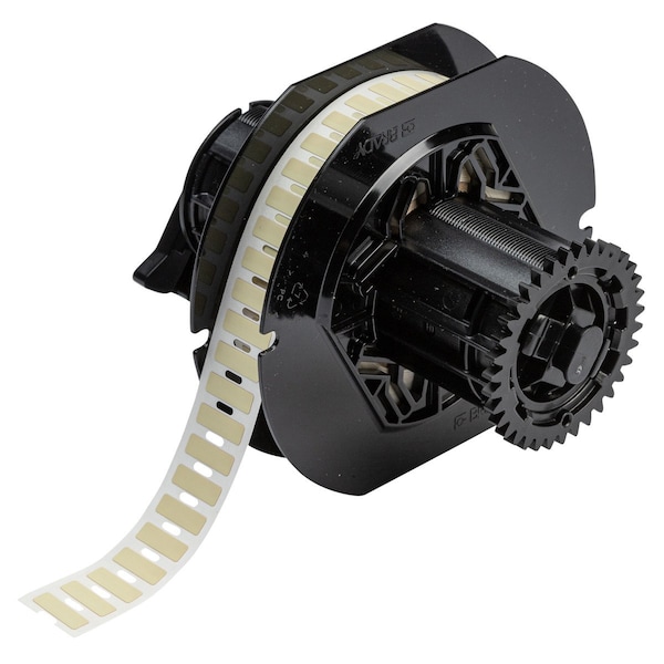 i5300 Amber Polyimide Labels 0.2 in H x 0.65 in W Amber 3700/RL